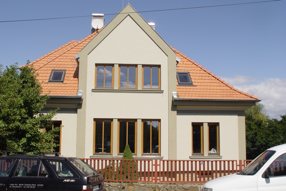 Zateplení fasády RD